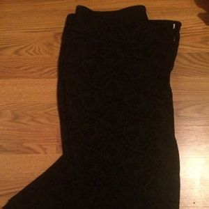 Charter Club Velvet Embossed Pants